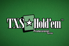 Txs Holdem Pro online slots game logo