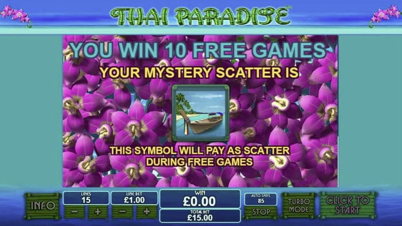 Thai Paradise Slot Free Games Feature