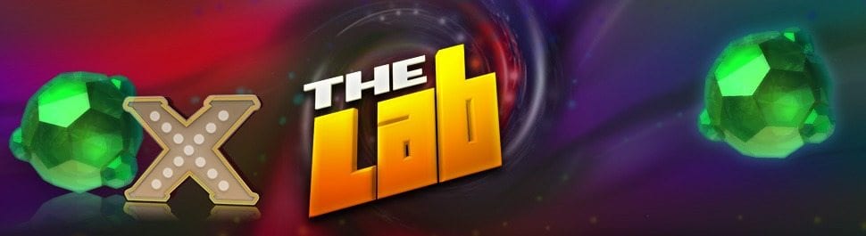 The Lab online slots game logo