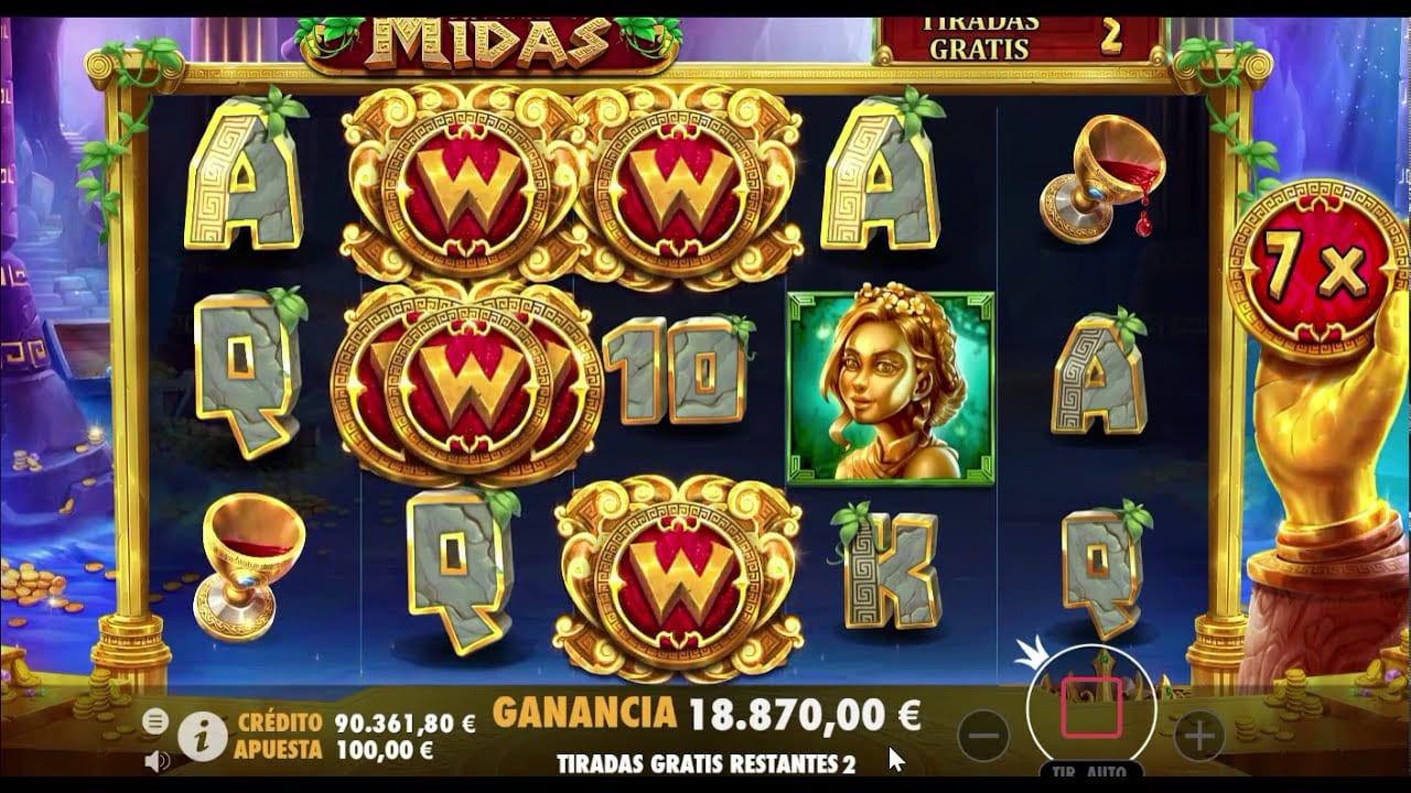 Hand of Midas Slots Gameplay