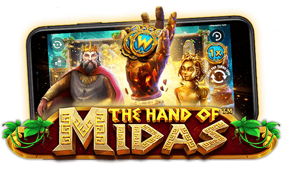 Hand of Midas Slot Logo Wizard Slots