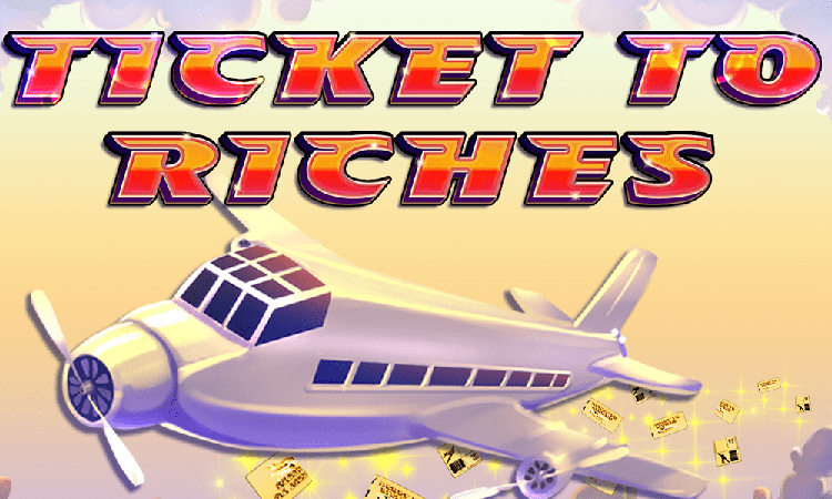 Ticket to Riches Slot Logo Wizard Slots