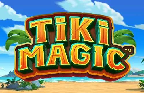 Tiki Magic Slot Logo Wizard Slots