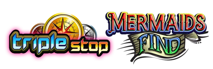 Triple Stop: Mermaids Find Slot Logo Wizard Slots