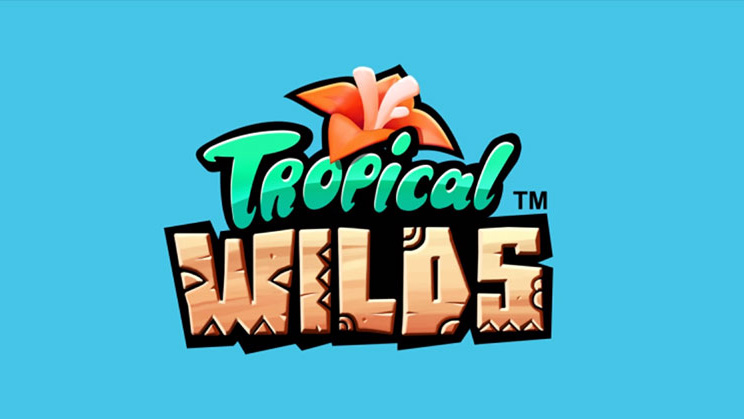 Tropical Wilds Slot Logo Wizard Slots