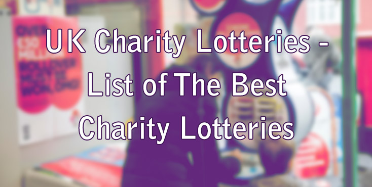 UK Charity Lotteries - List of The Best Charity Lotteries