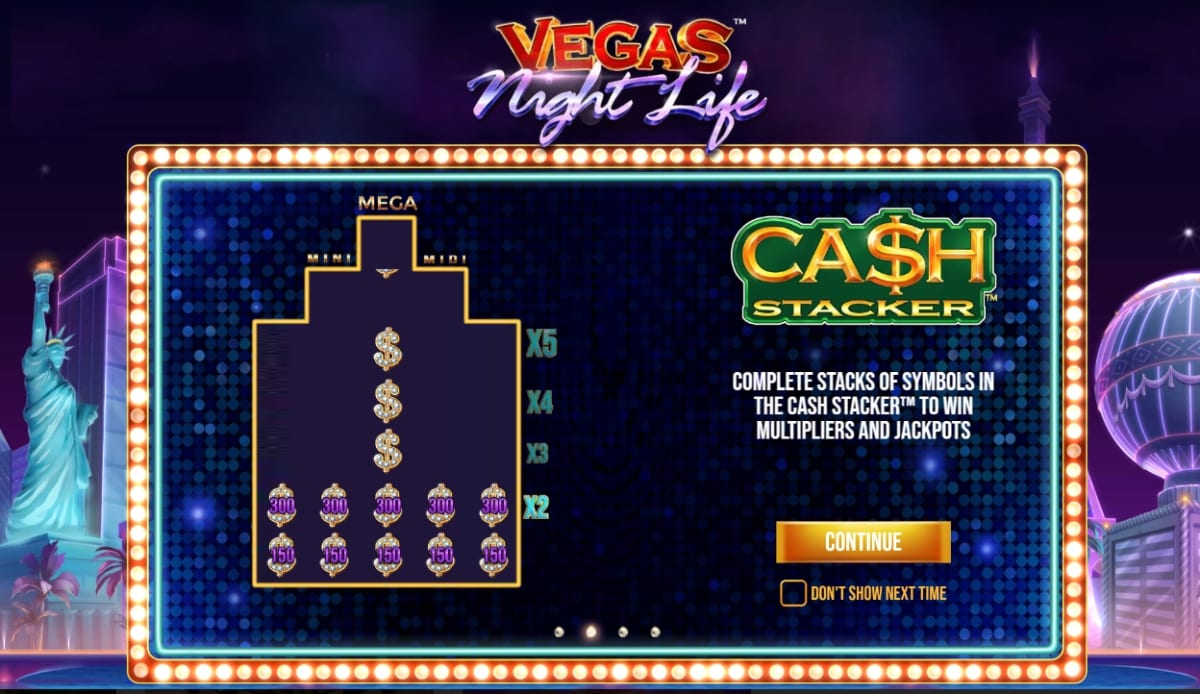 Vegas Night Life Slot Reels