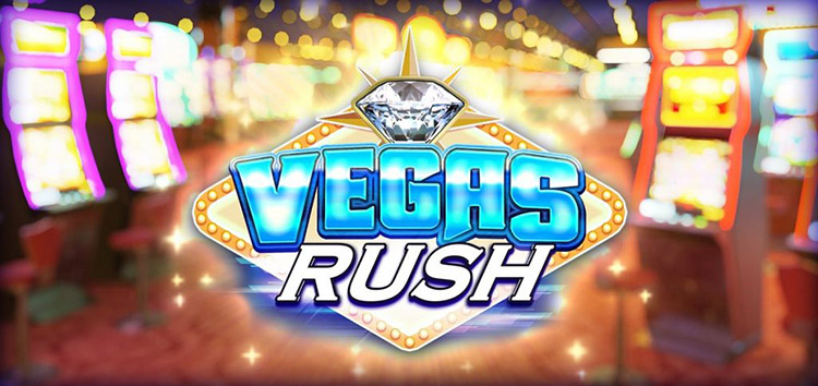 Vegas Rush Slot Logo Wizard Slots