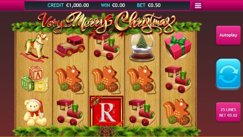 Very Merry Christmas slots