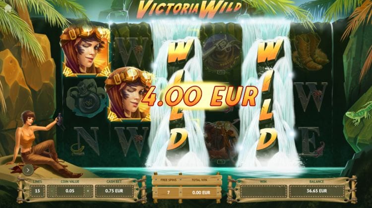 Victoria Wild Slot Win