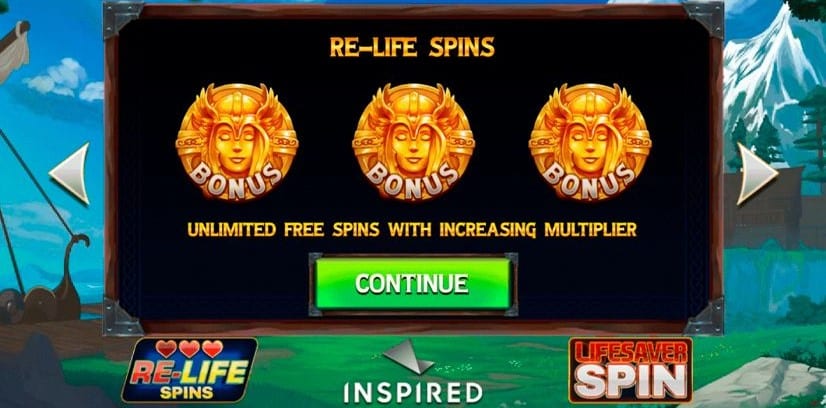 Viking Pays Free Spins Slots