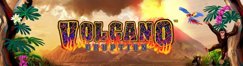 Volcano Eruption online slots game logo