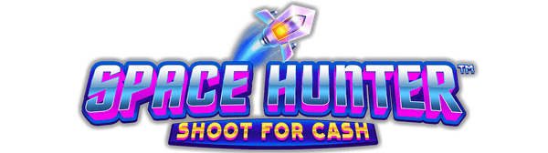 Space Hunter Shoot for Cash Slot Logo Wizard Slots