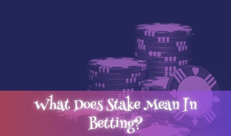 What Does Stake Mean In Betting?