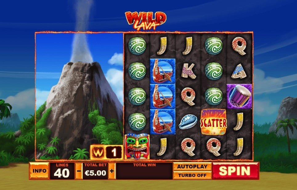 Wild Lava Slot Gameplay