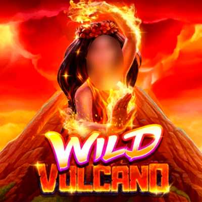 Wild Volcano Slot Logo Wizard Slots