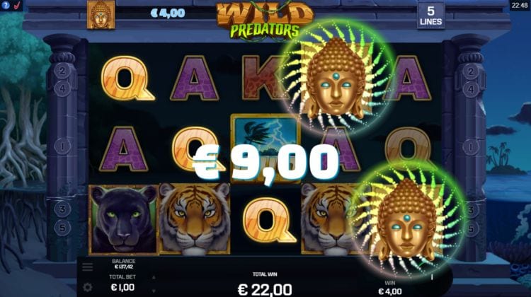 Wild Predators Slots Win