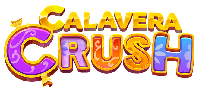 Calavera Crush Slot Logo Wizard Slots