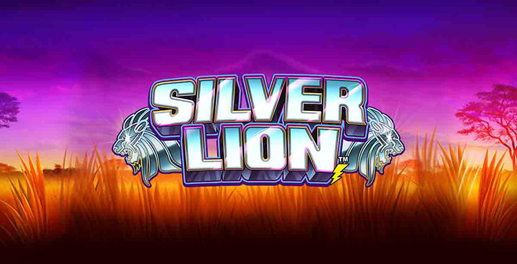Silver Lion Slot Logo Wizard Slots