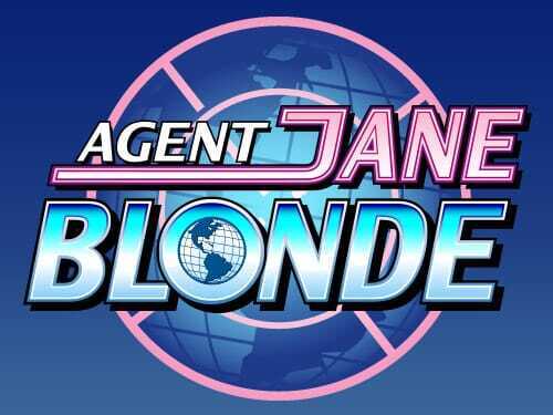 Agent Jane Blonde Slot Banner