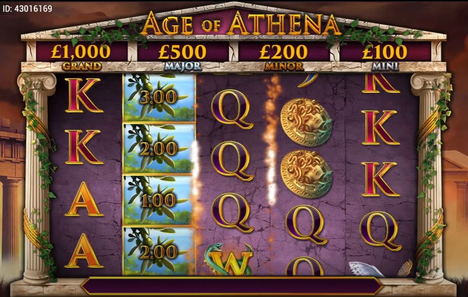 Age of Athena Slot Gameplay