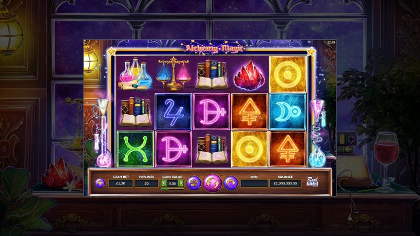 Alchemy Magic Slot Game Play