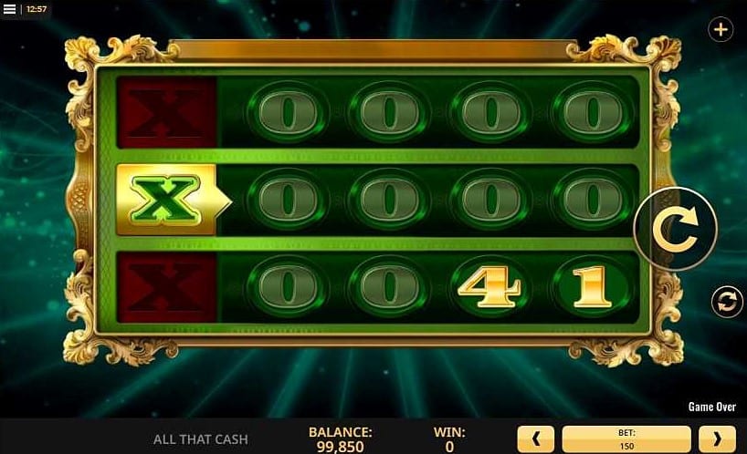 All That Cash slot gameplay