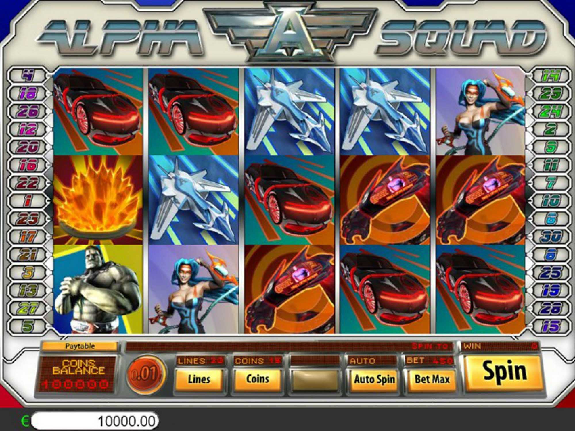 Alpha Squad Free Slots