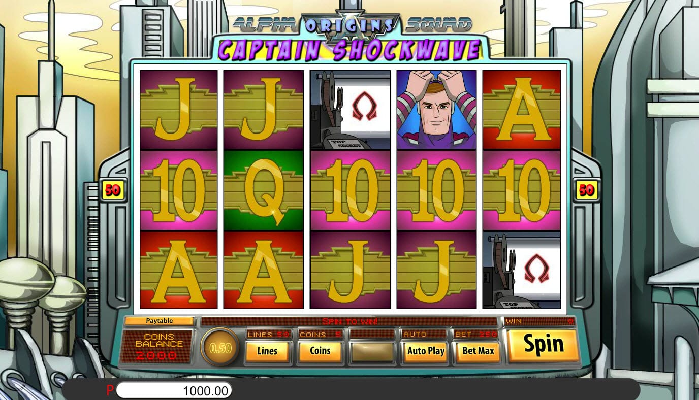 Spiele Captain Shockwave - Video Slots Online Spiele Captain Shockwave - Video Slots Online