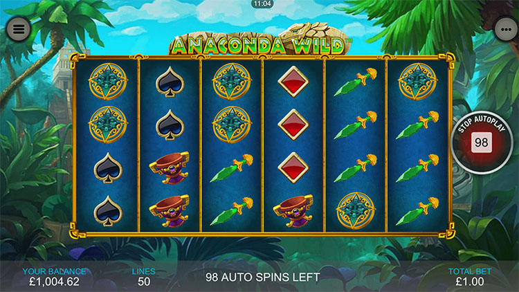 Anaconda Wild Slots Reels