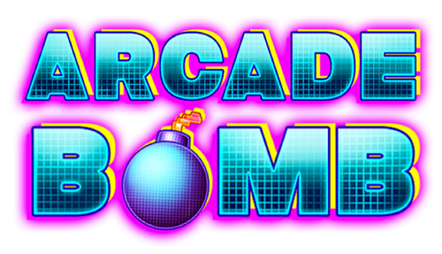 Arcade Bomb Slot Logo Wizard Slots