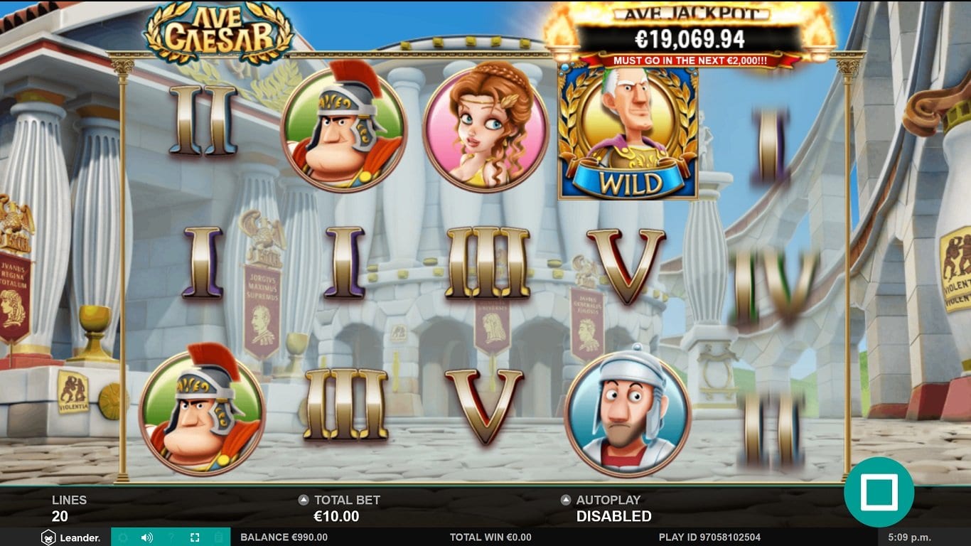 Ave Caesar Jackpot Slots Games