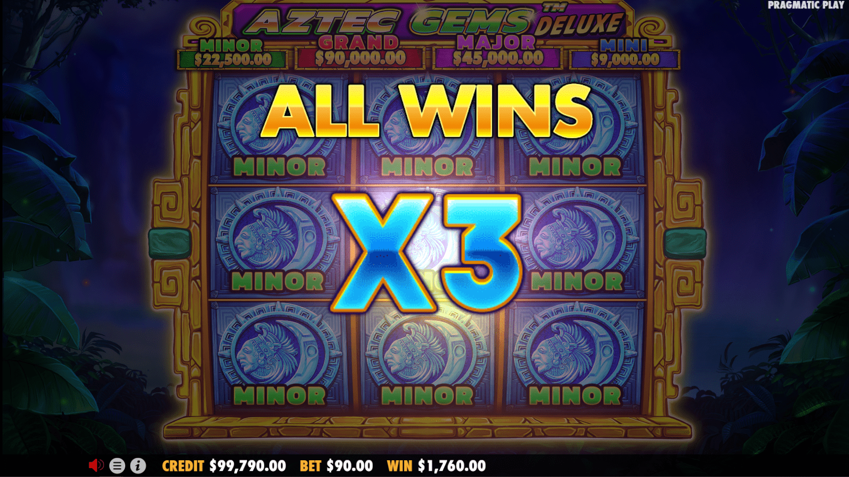 Aztec Gems Deluxe Slots Online