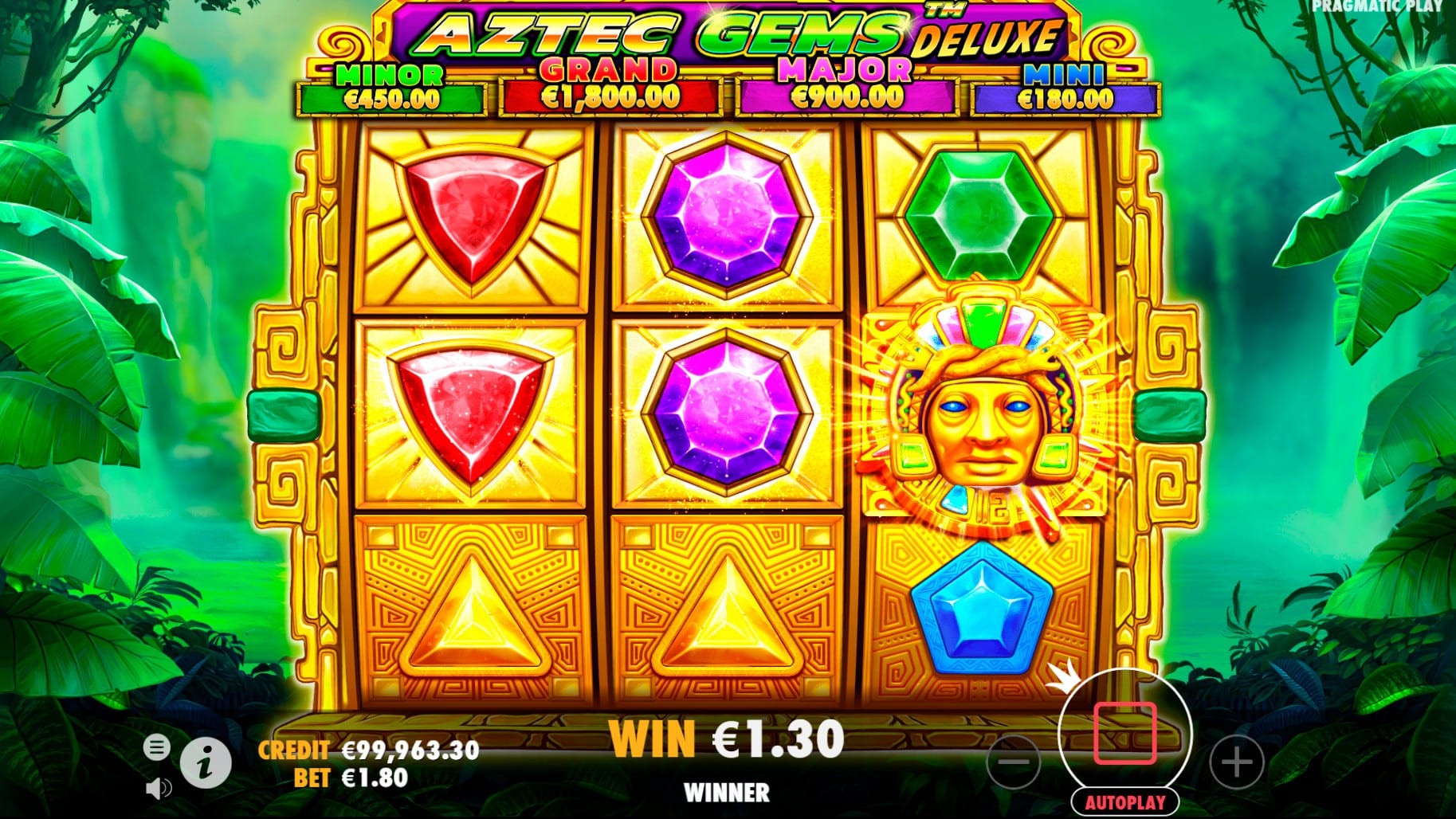 Aztec Gems Deluxe Slot Game