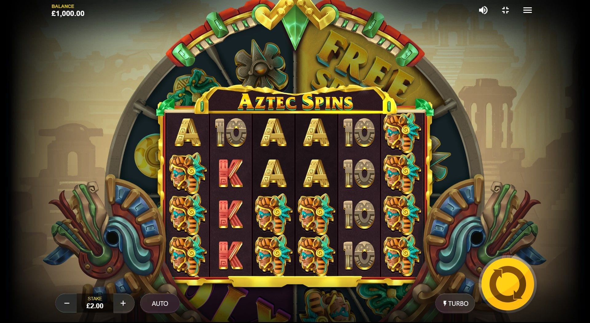 Aztec Spins Free Slots