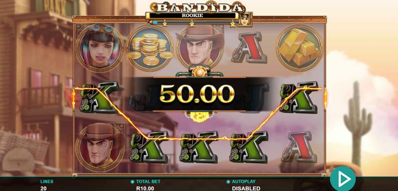 Bandida Slots Win