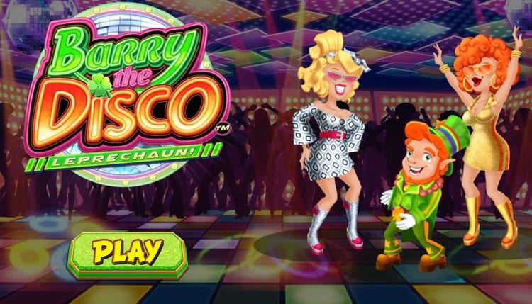 Barry the Disco Leprechaun Casino logo