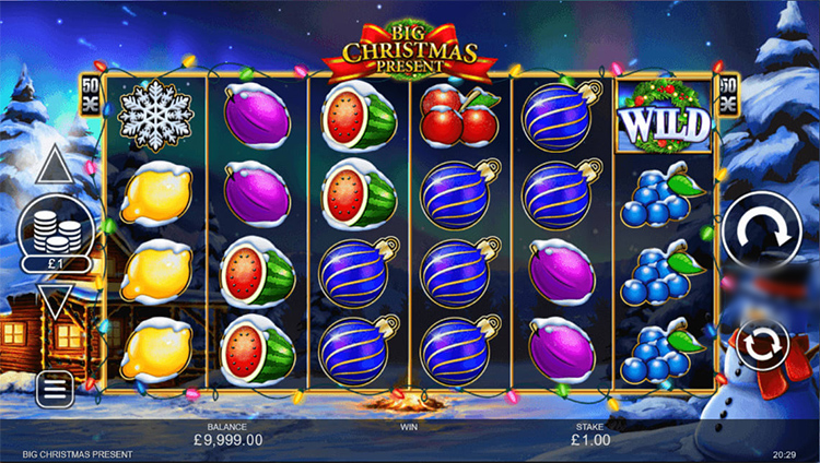 Big Christmas Present Slots Gameplay