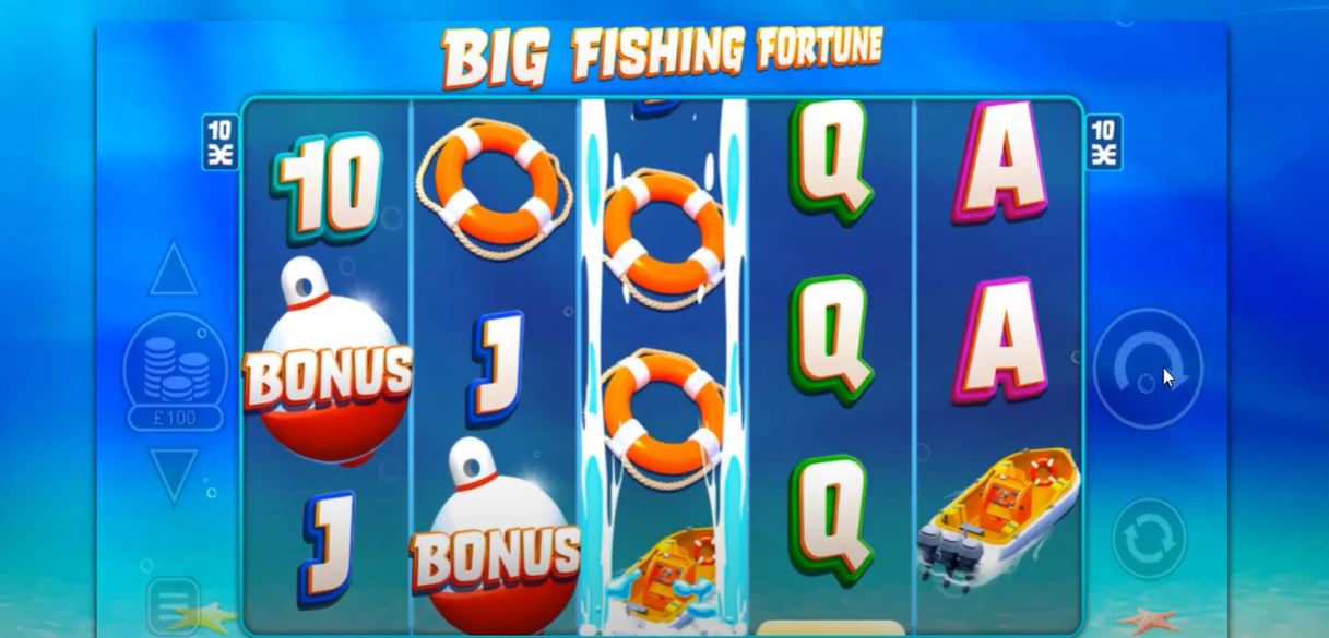 Big Fishing Fortune Slot Gameplay