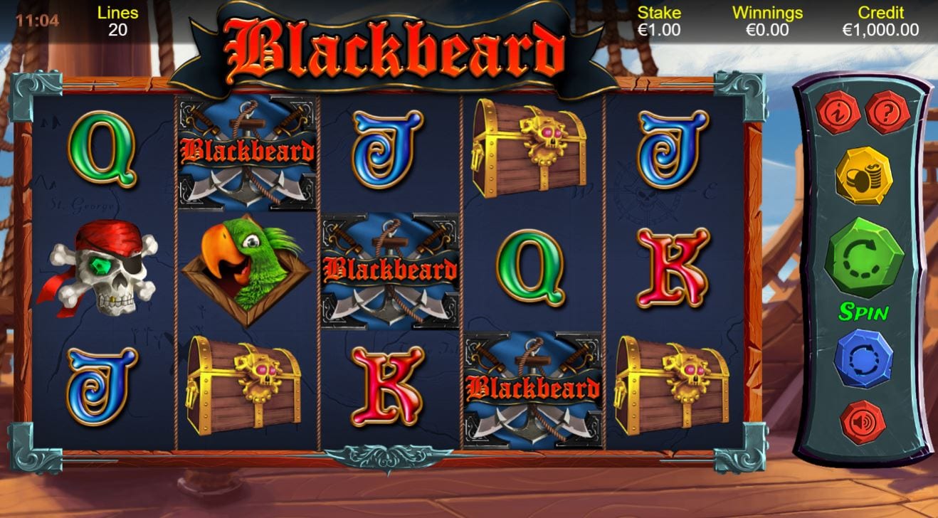 Blackbeard slots Wizard Slots