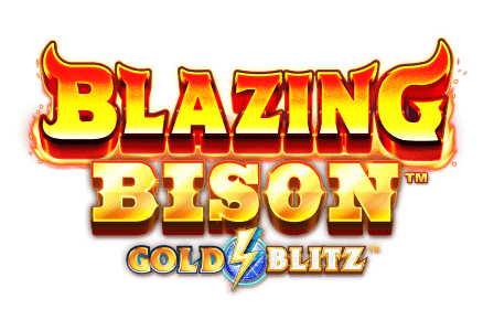 Blazing Bison Gold Blitz Slot Logo