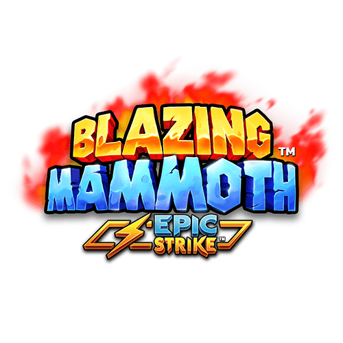 Blazing Mammoth Slot Logo Wizard Slots