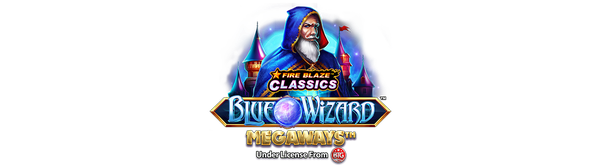 Blue Wizard Megaways Slot Logo Wizard Slots