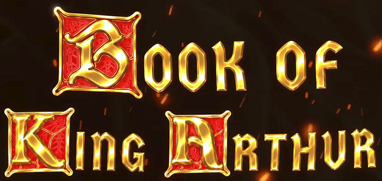 Book of King Arthur Slot Logo Wizard Slots