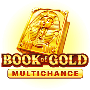 Book of Gold Multichance Slot Logo Wizard Slots