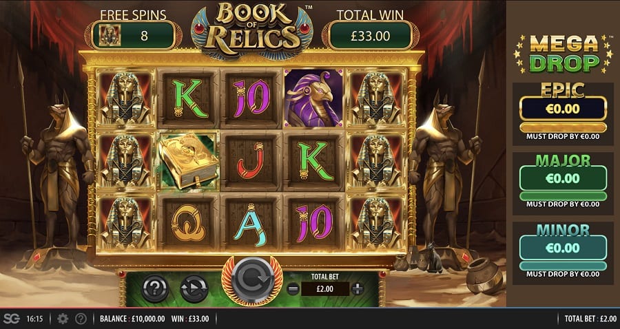 Book of Relics Slot Game