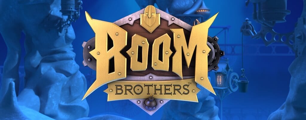 Boom brothers slots game logo