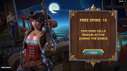 Boom Pirates Free Spins Slots