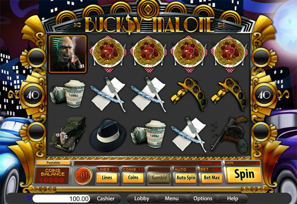 Bucksy Malone Free Slots