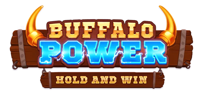 Buffalo Hold and Win  Slot Logo Wizard Slots